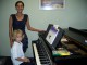 Photo: Piano: Charlene Bell With Student...