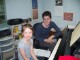 Photo: Piano: Farray With Student...