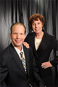 Portrait of Vicki Gray, Director/Owner, and Dr. Justin Gray, Assistant Director, Gray School of Music.